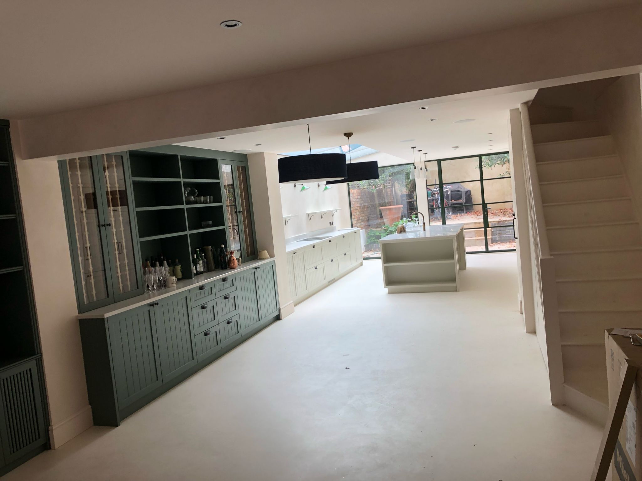 Open-Plan Renovation & Kitchen Fit-Out completed in Ealing